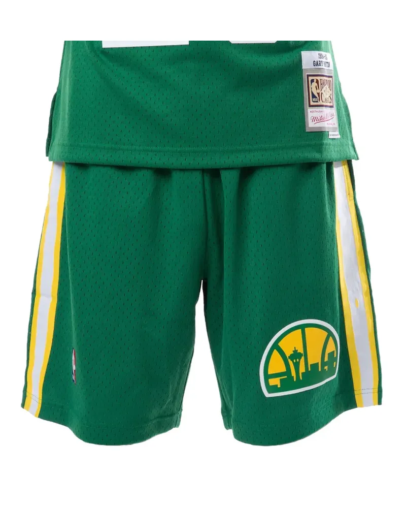 Mitchell & Ness x NBA 1994-95 Seattle SuperSonics Shorts - Grün Grün