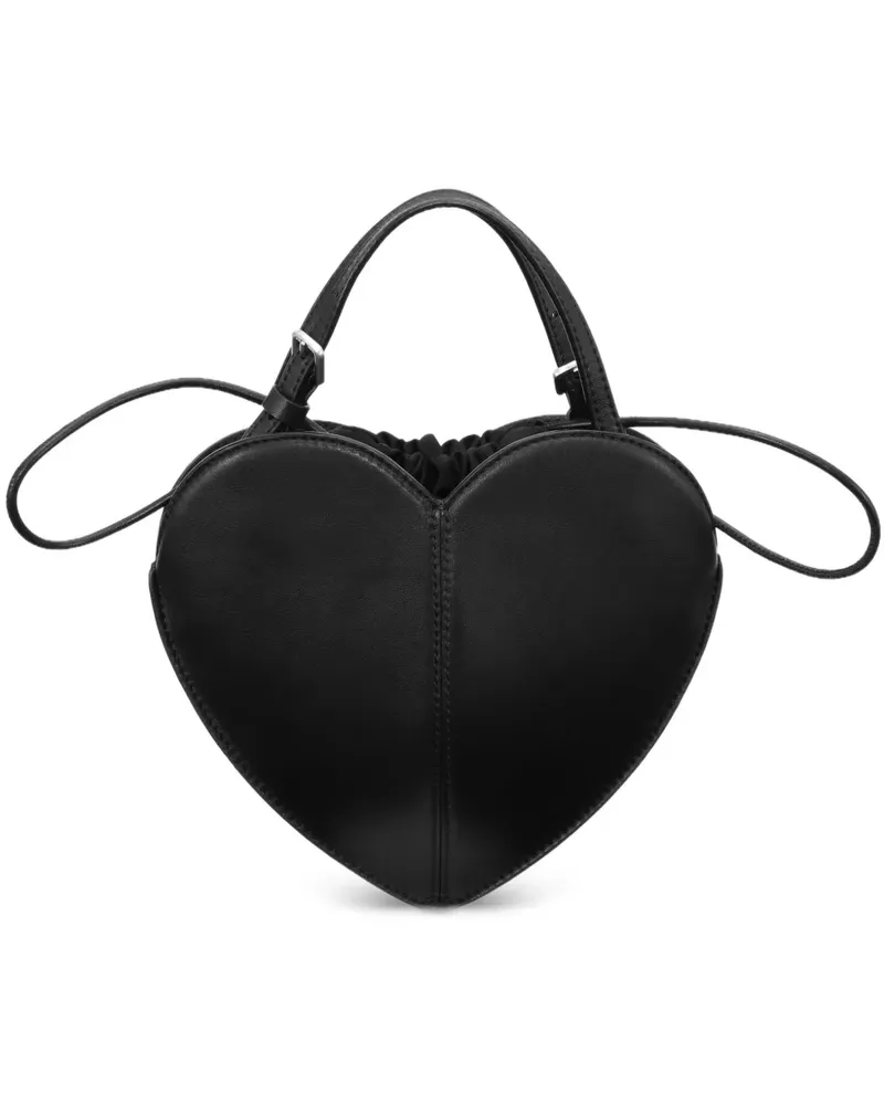 ROTATE Birger Christensen Shopper mit Herzform - Schwarz Schwarz