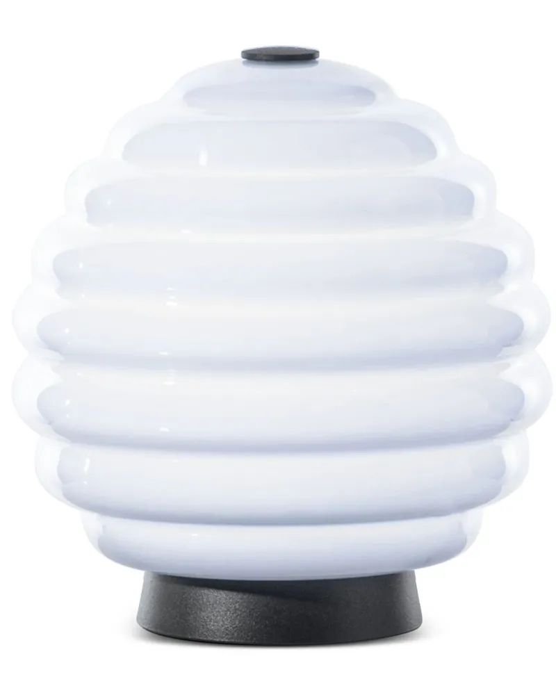 Venini Deco Luce Tischlampe (19cm x 17cm) - Weiß Weiß