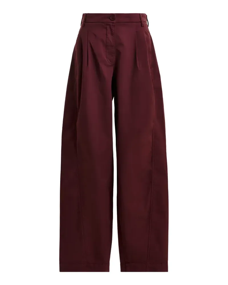 Essentiel Bundfaltenhose mit verdrehten Nähten - Rot Rot
