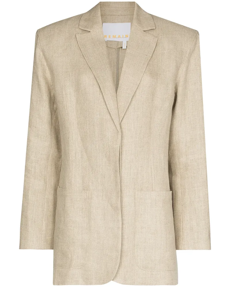 REMAIN Blazer im Oversized-Look - Braun Braun