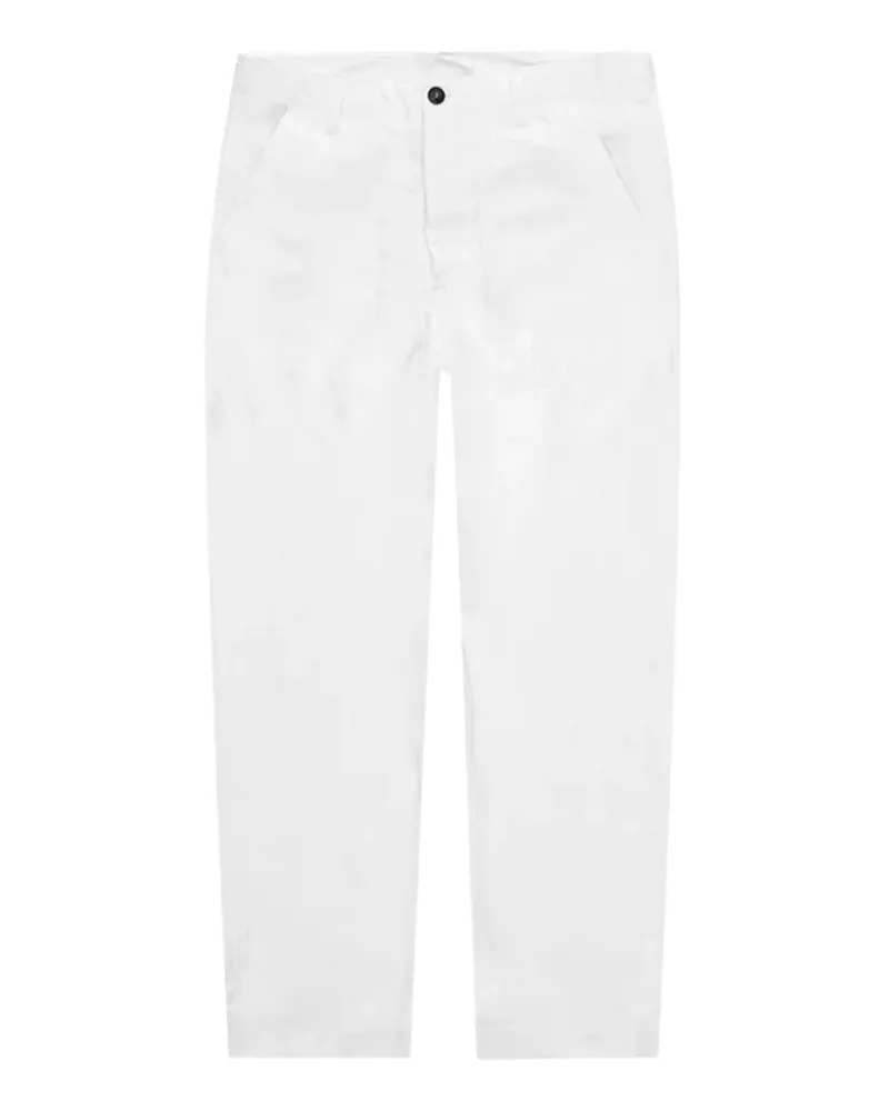 Fortela Newfatigue Japan buttoned trousers - Weiß Weiß