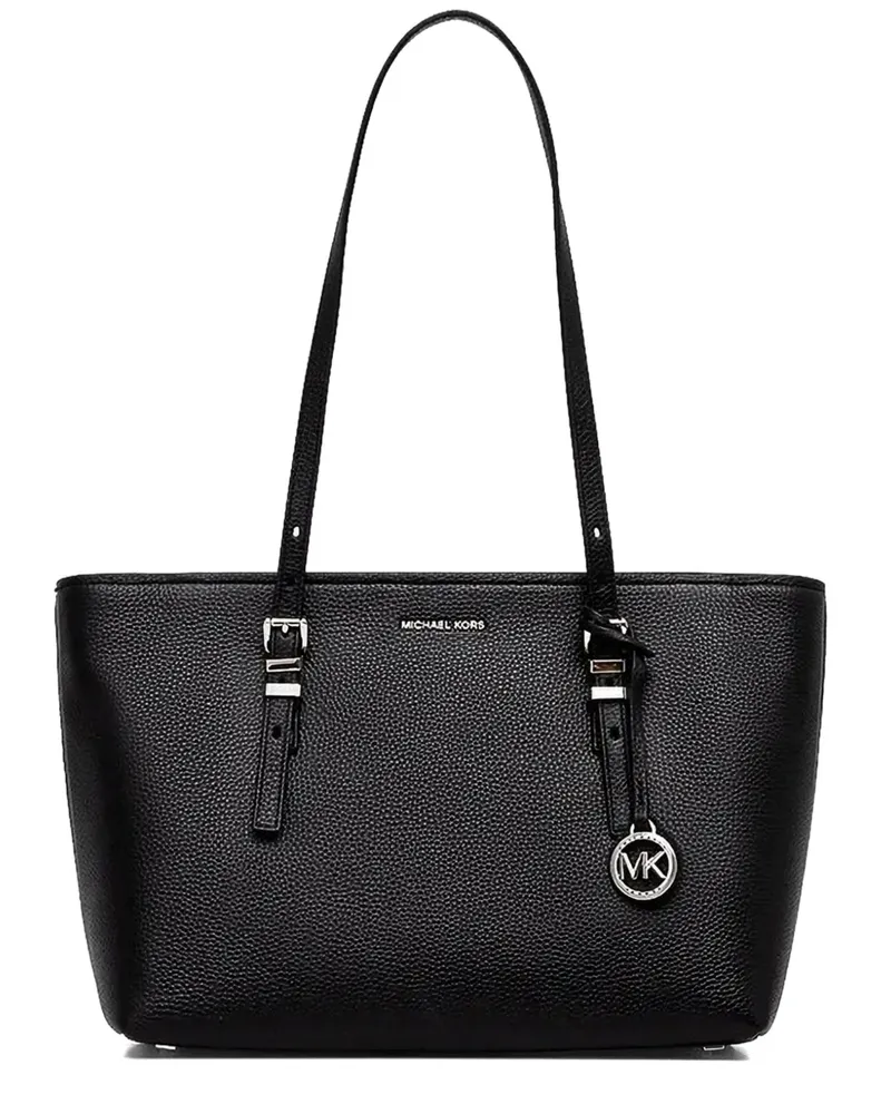 Michael Kors Shopper mit Logo-Anhänger - Schwarz Schwarz