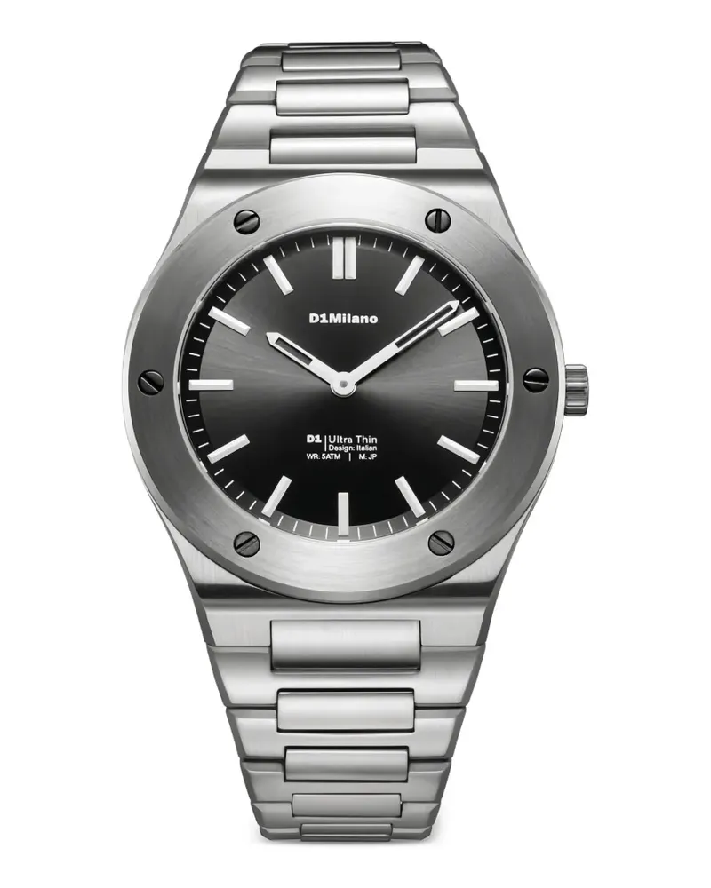 D1 Milano Ultra Thin 1980 Armbanduhr 39mm - Grau Grau