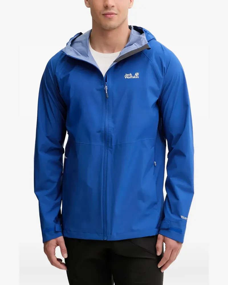 Jack Wolfskin Leichte Prelight 2.5 Kapuzenjacke - Blau Blau