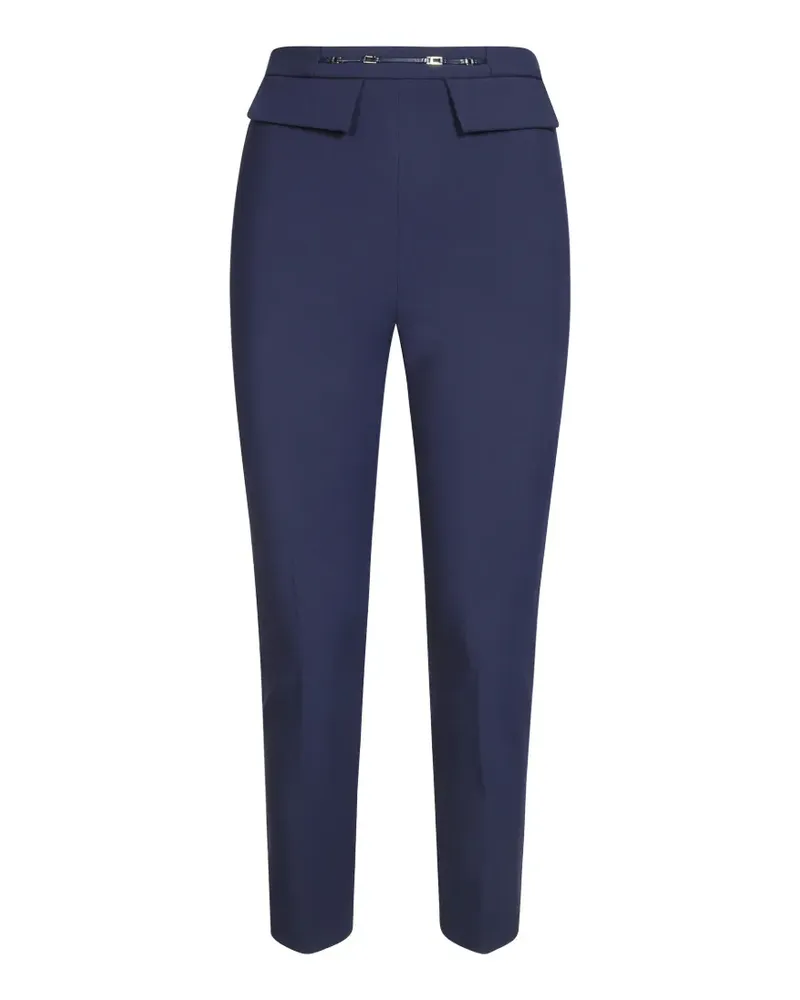 Elisabetta Franchi Hose im Layering-Look - Blau Blau