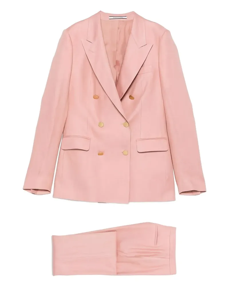 Tagliatore Parigi double-breasted suit - Rosa Rosa