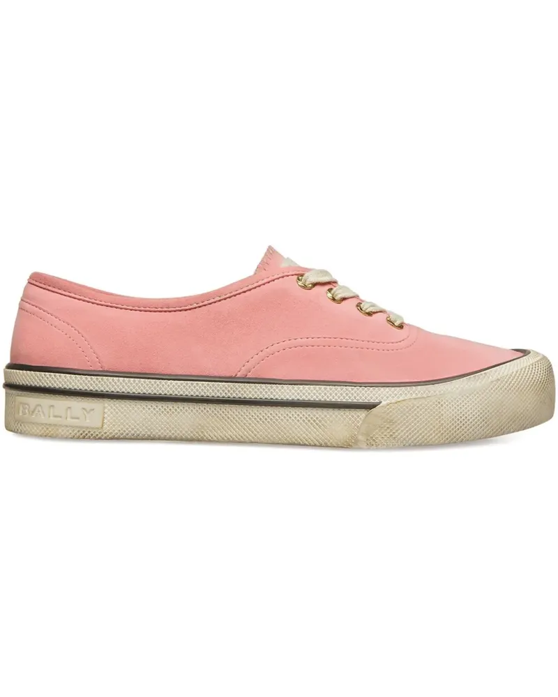 Bally Santa Ana Sneakers aus Wildleder - Rosa Rosa
