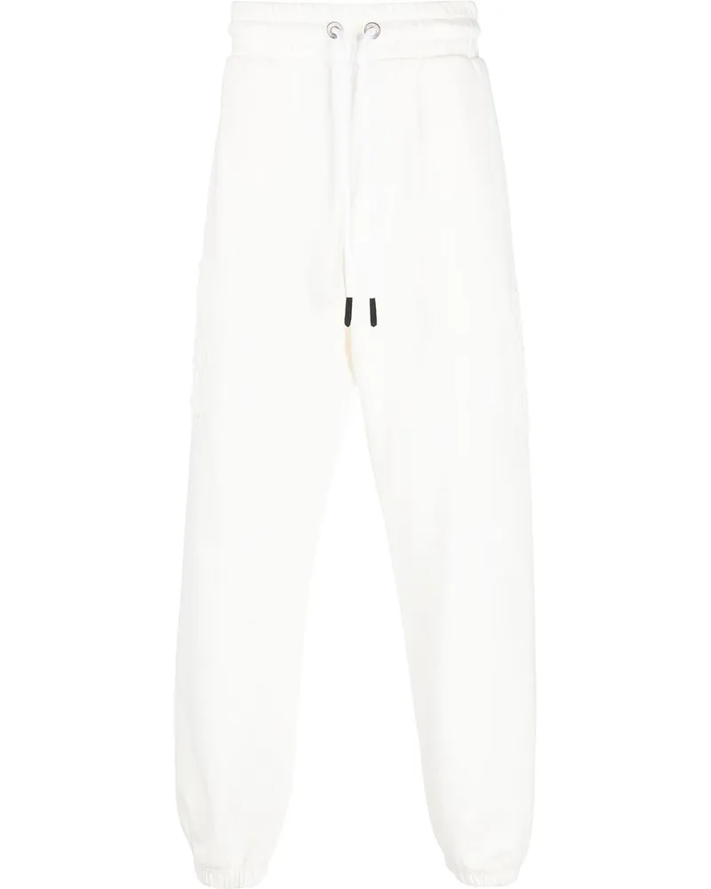 Palm Angels Jogginghose mit Logo-Applikation - Weiß Weiß
