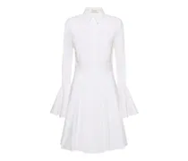 Kleid mit Glockenärmeln - Weiß