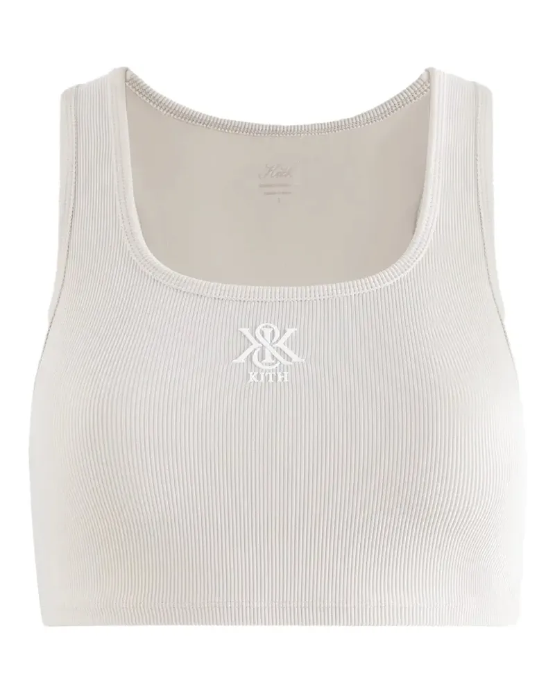 KITH Active Peyton logo tank top - Nude Nude