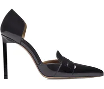 EVA D'ORSAY Pumps aus Lackleder 105mm - Schwarz
