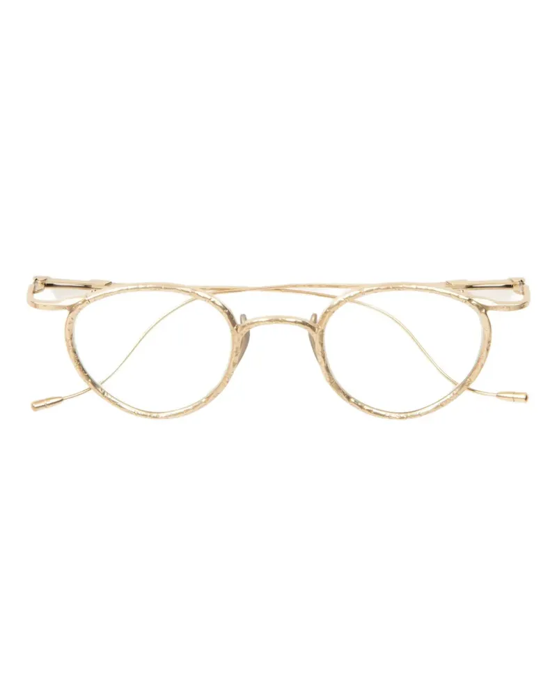 Ziggy Chen Gehämmerte Brille - Gold Gold