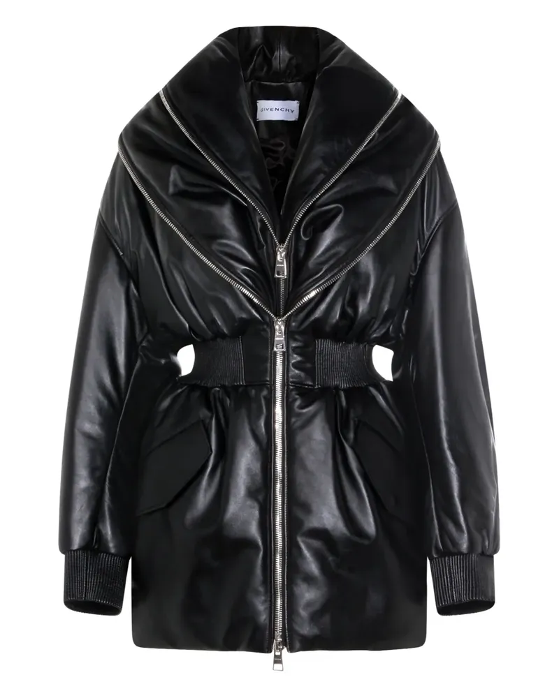 Givenchy leather bomber jacket - Schwarz Schwarz