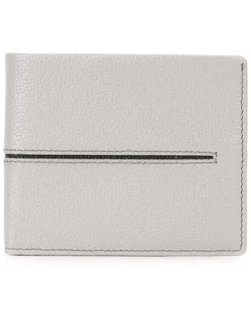 TOD'S Portemonnaie mit Streifen - Grau Grau
