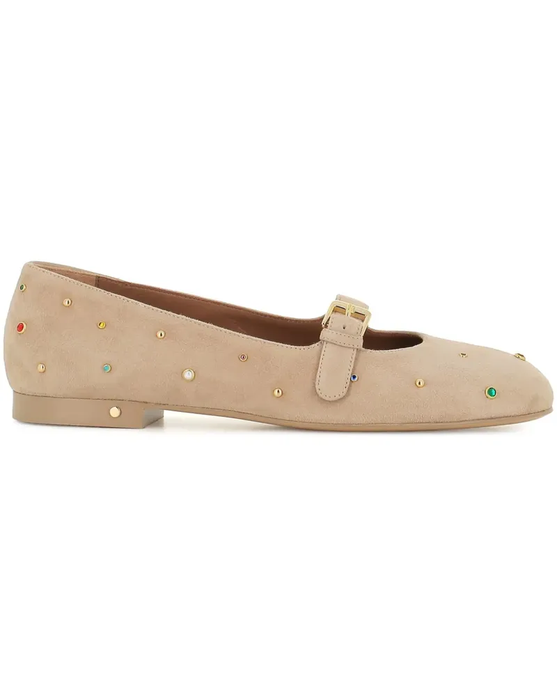 Laurence Dacade Lily Ballerinas - Nude Nude