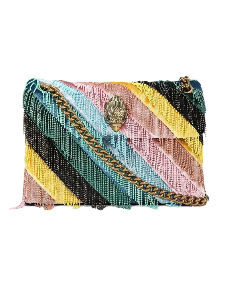 Kurt Geiger mini Kensington Fringes shoulder bag - Gelb Gelb