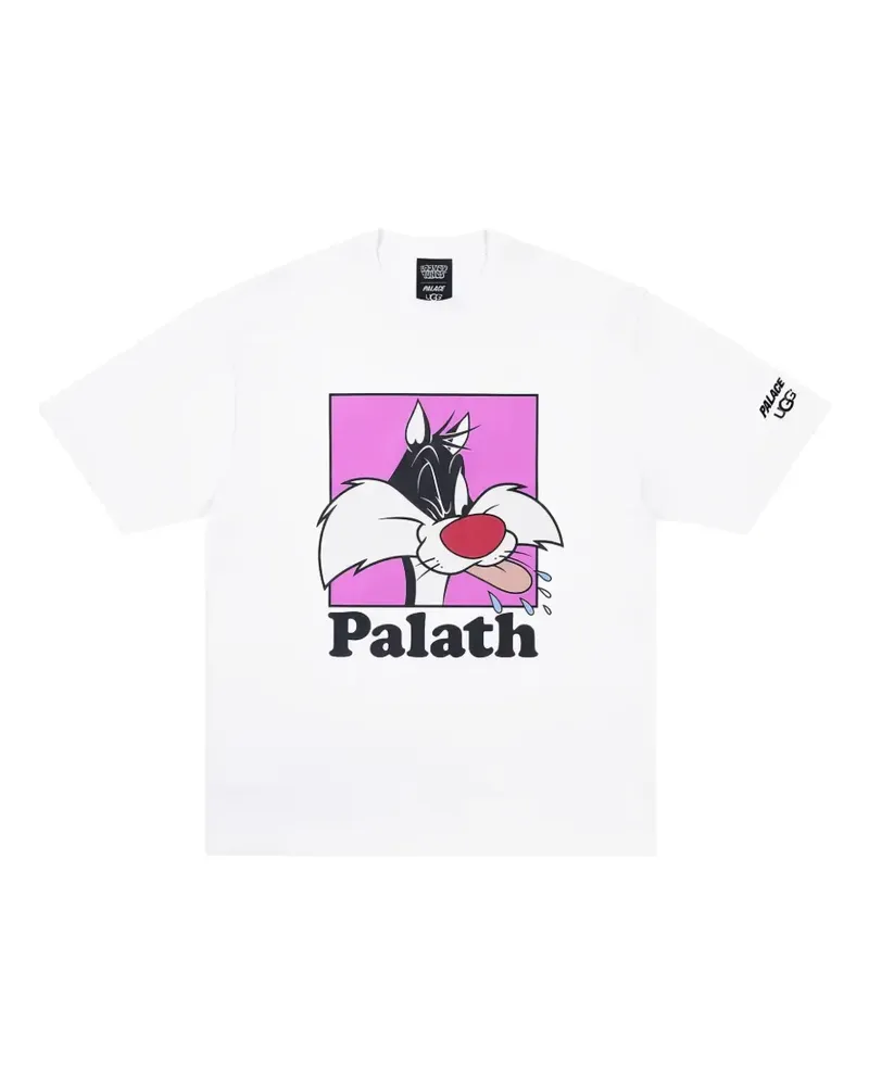 PALACE x Looney Tunes T-Shirt mit Print - Weiß Weiß