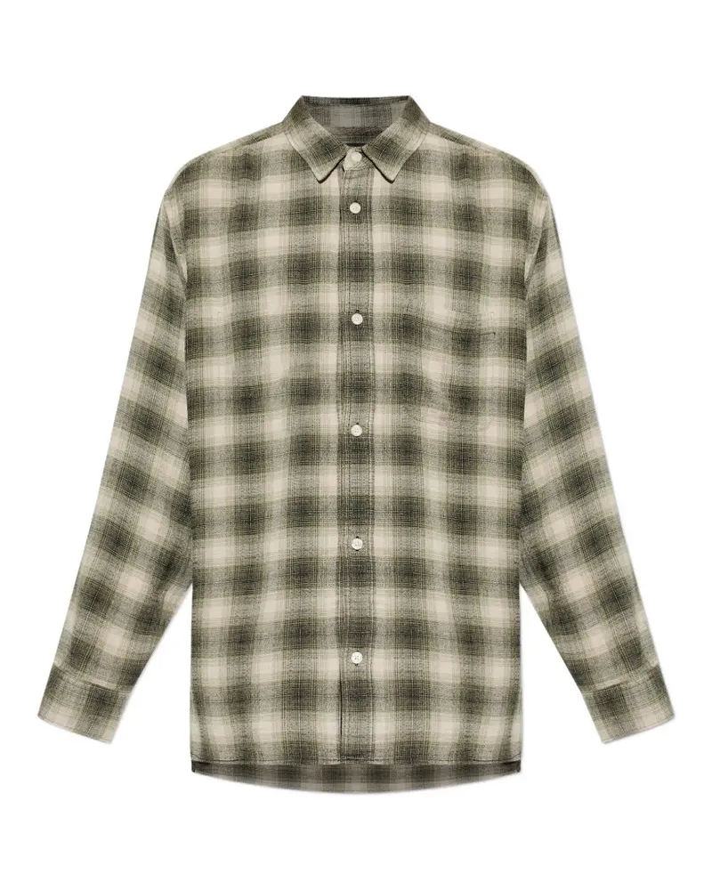 AllSaints Kariertes Lumley Hemd - Grün Grün