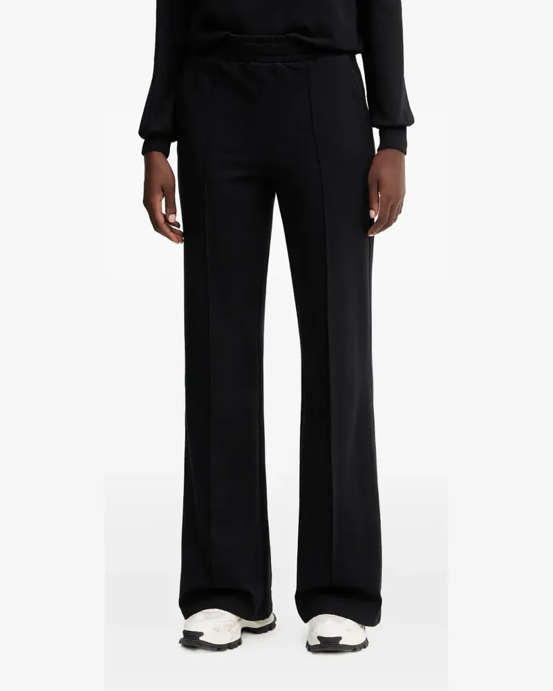 Ermanno Scervino front-seam elastic-waist track pants - Schwarz Schwarz