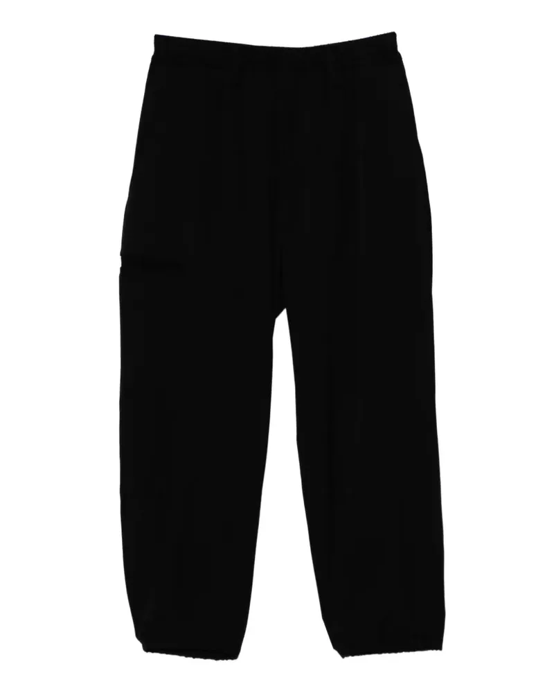 Yohji Yamamoto gabardine pocket trousers - Schwarz Schwarz