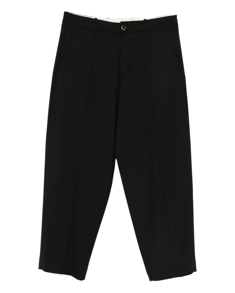 nine:inthe:morning Meteorite Hose mit Nahtfach - Schwarz Schwarz