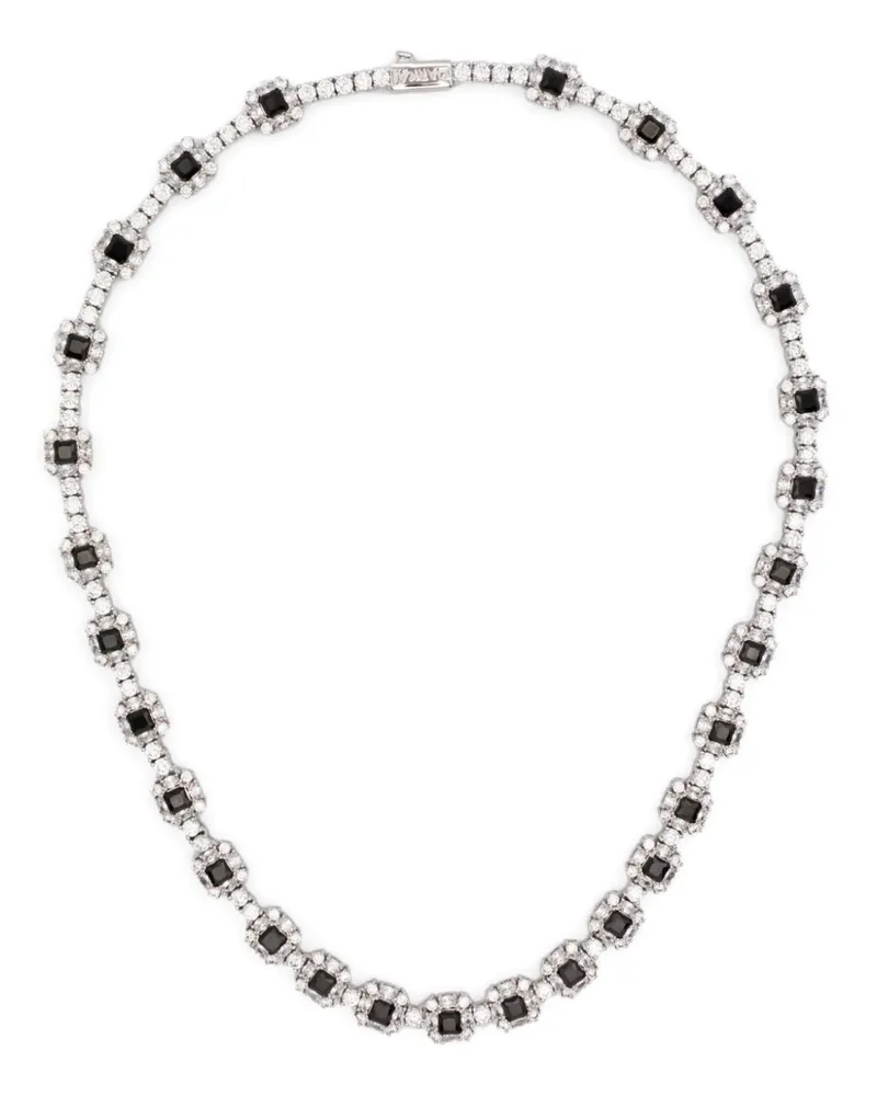 DARKAI Stud Halskette - Silber Silber