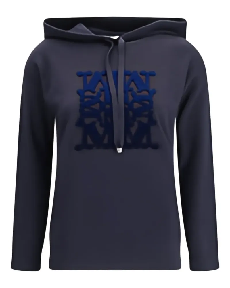 Max Mara Taddeo Hoodie - Blau Blau