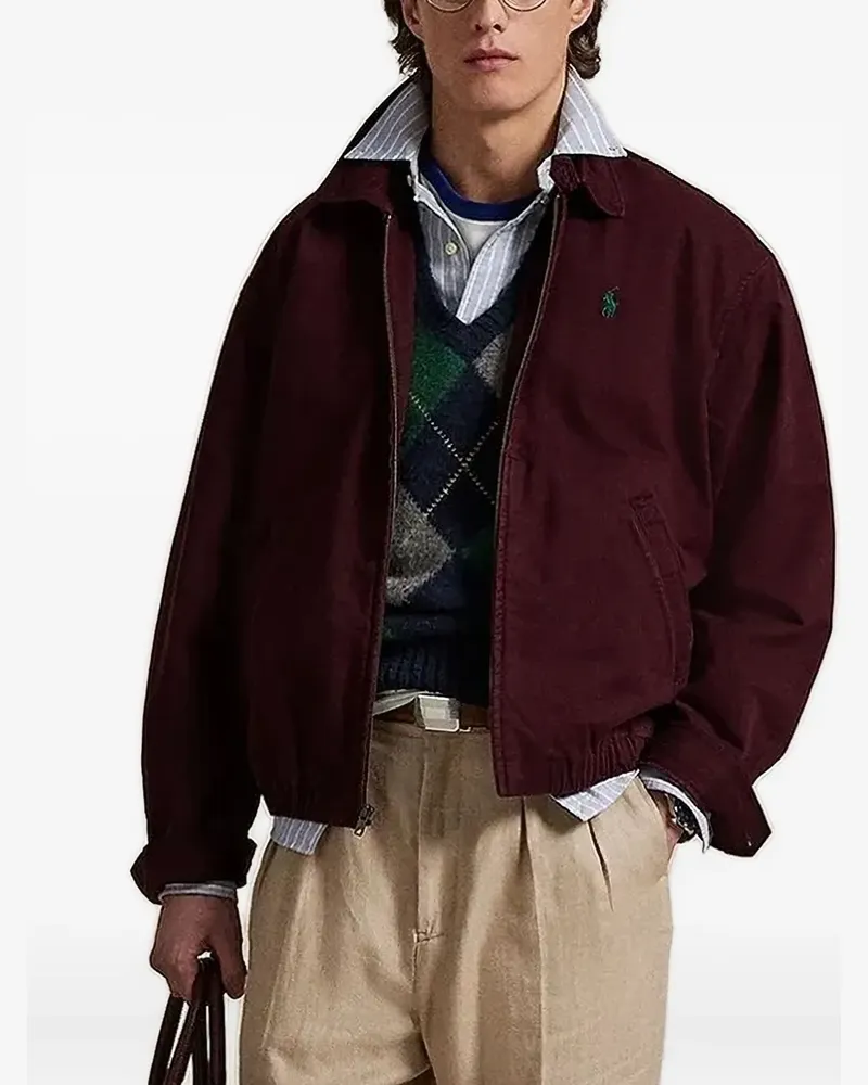 Ralph Lauren Jacke mit Stretchbund - Rot Rot