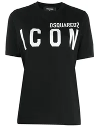 Dsquared2 Icon' T-Shirt Schwarz