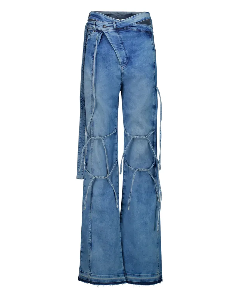 OTTOLINGER Strappy Signature Wrap Jeans - Blau Blau