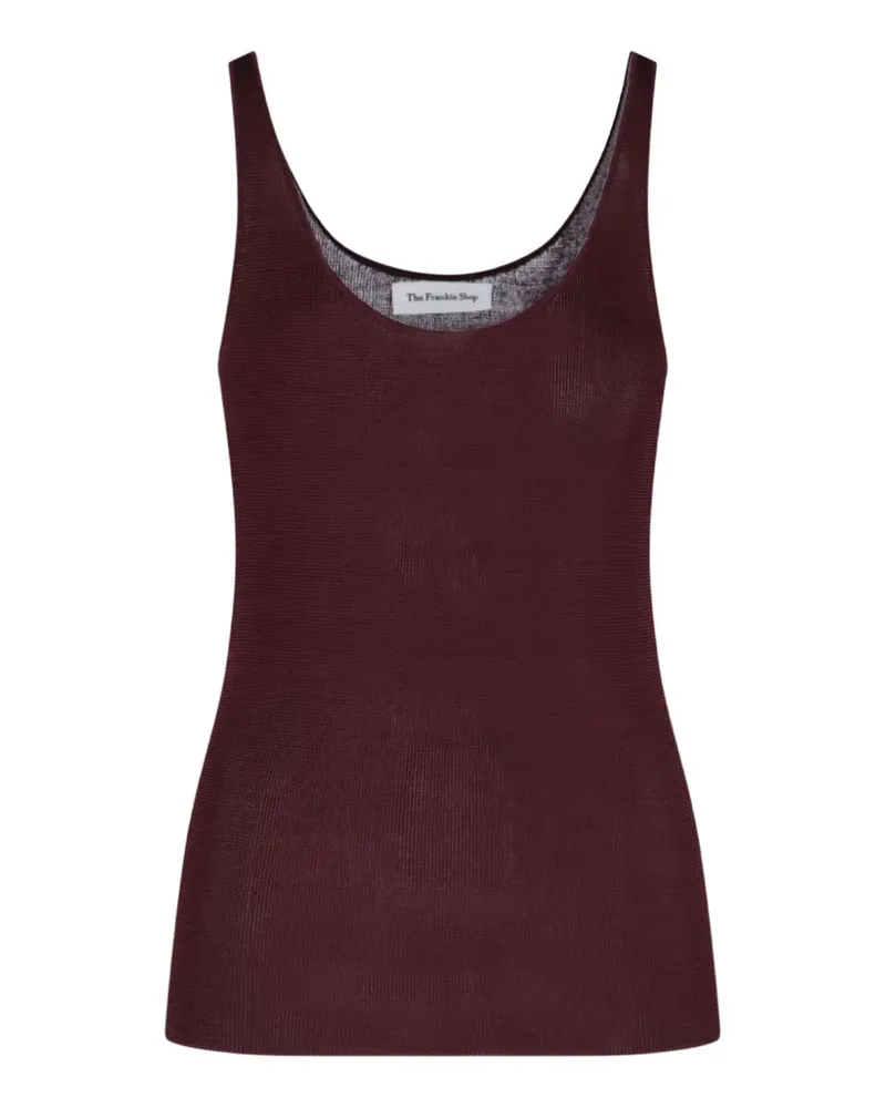 FRANKIE Shop Rivo knit tank top - Rot Rot