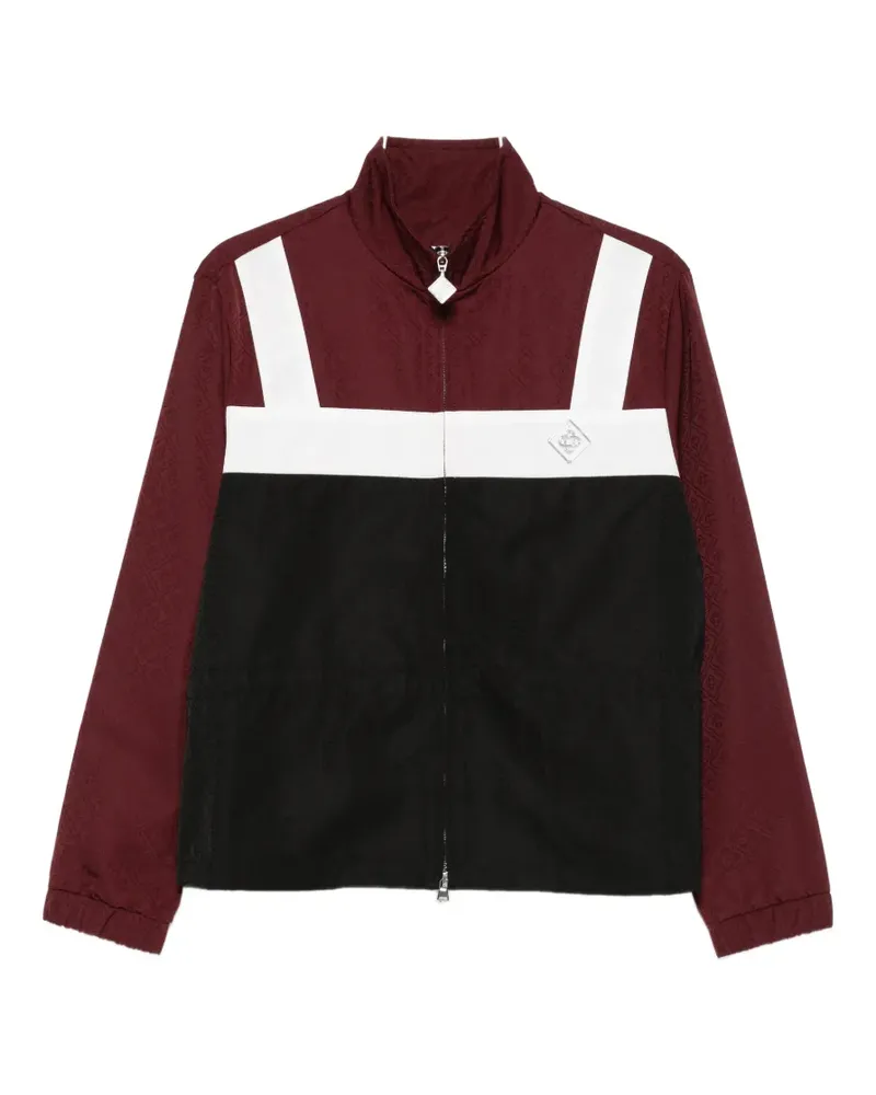 Casablanca Paris monogram zip jacket - Rot Rot
