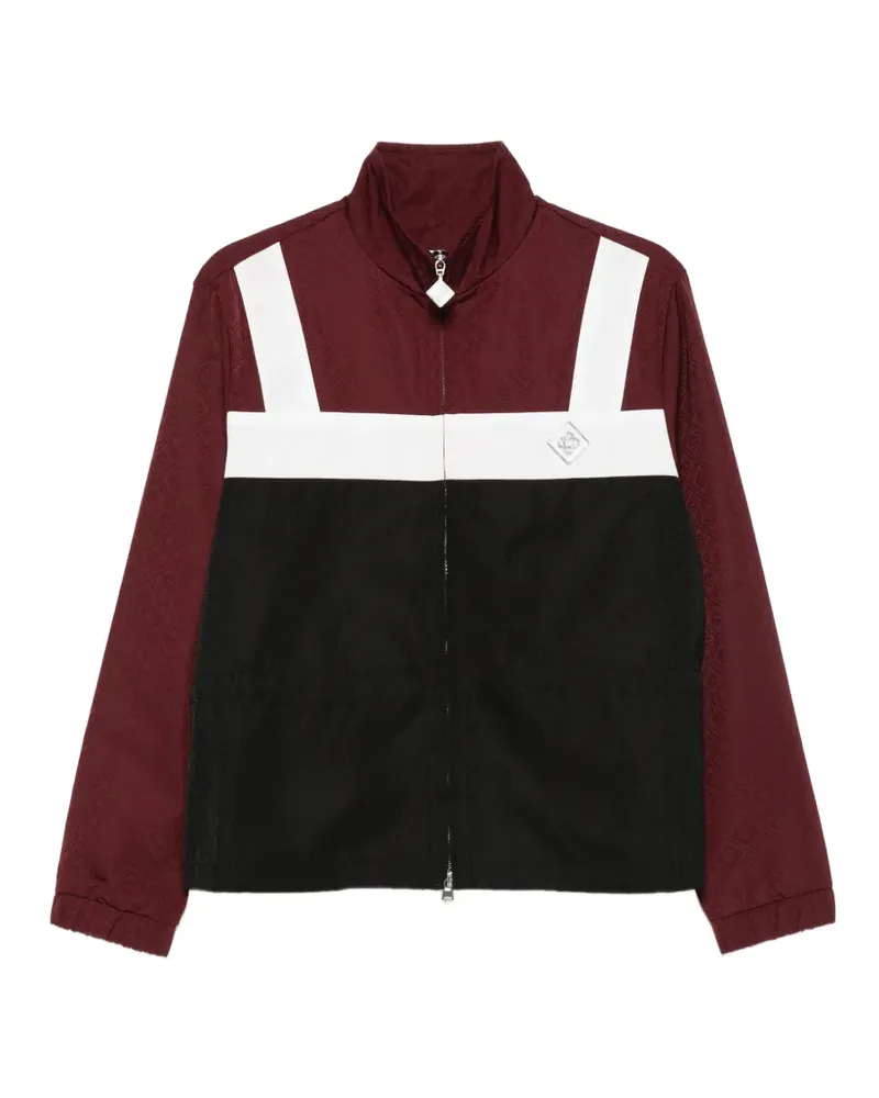Casablanca Paris monogram zip jacket - Rot Rot
