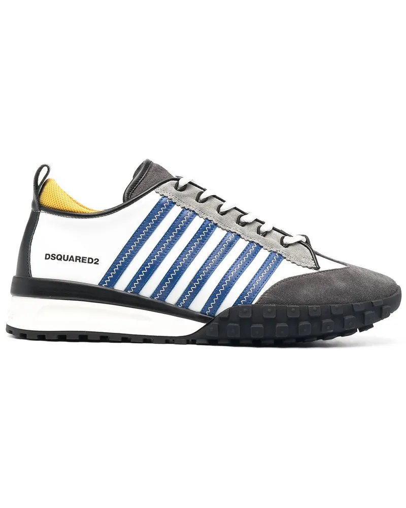 Dsquared2 Sneakers mit gezackten Streifen - Grau Grau