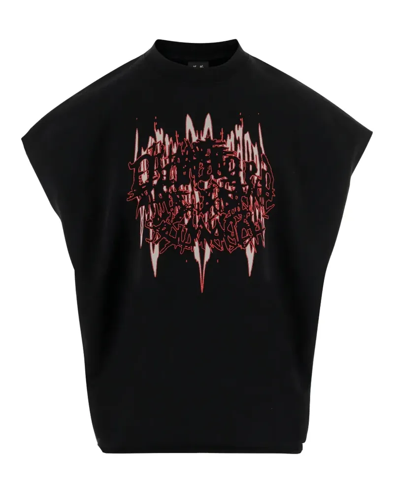 44 LABEL GROUP short-sleeve T-shirt - Schwarz Schwarz