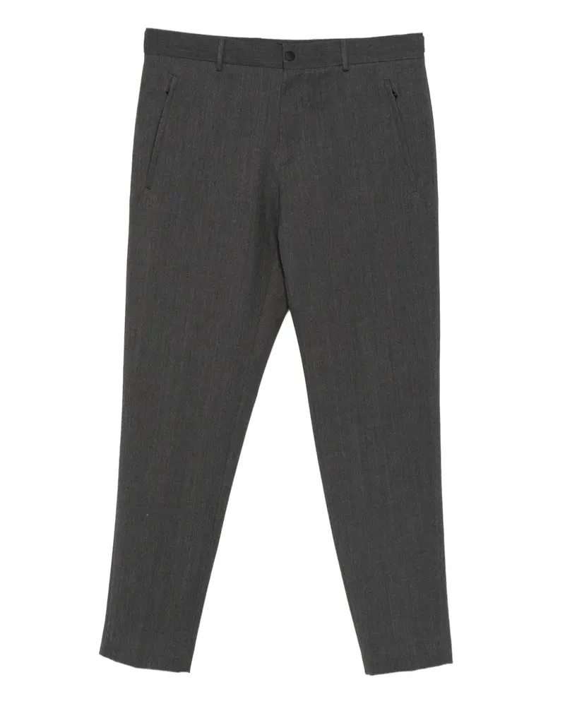 PT TORINO Hose mit Gürtelschlaufen - Grau Grau