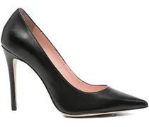Spitze Stiletto-Pumps - Schwarz