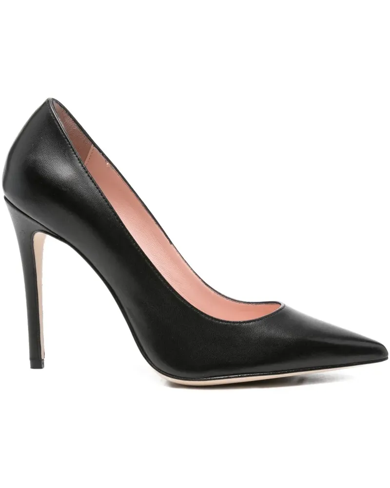 Anna F. Spitze Stiletto-Pumps - Schwarz Schwarz