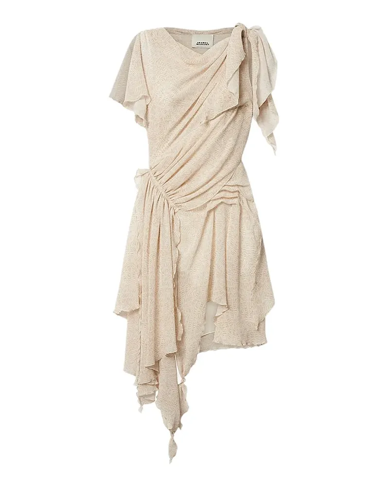 Isabel Marant Gerüschtes Trysha Minikleid - Nude Nude