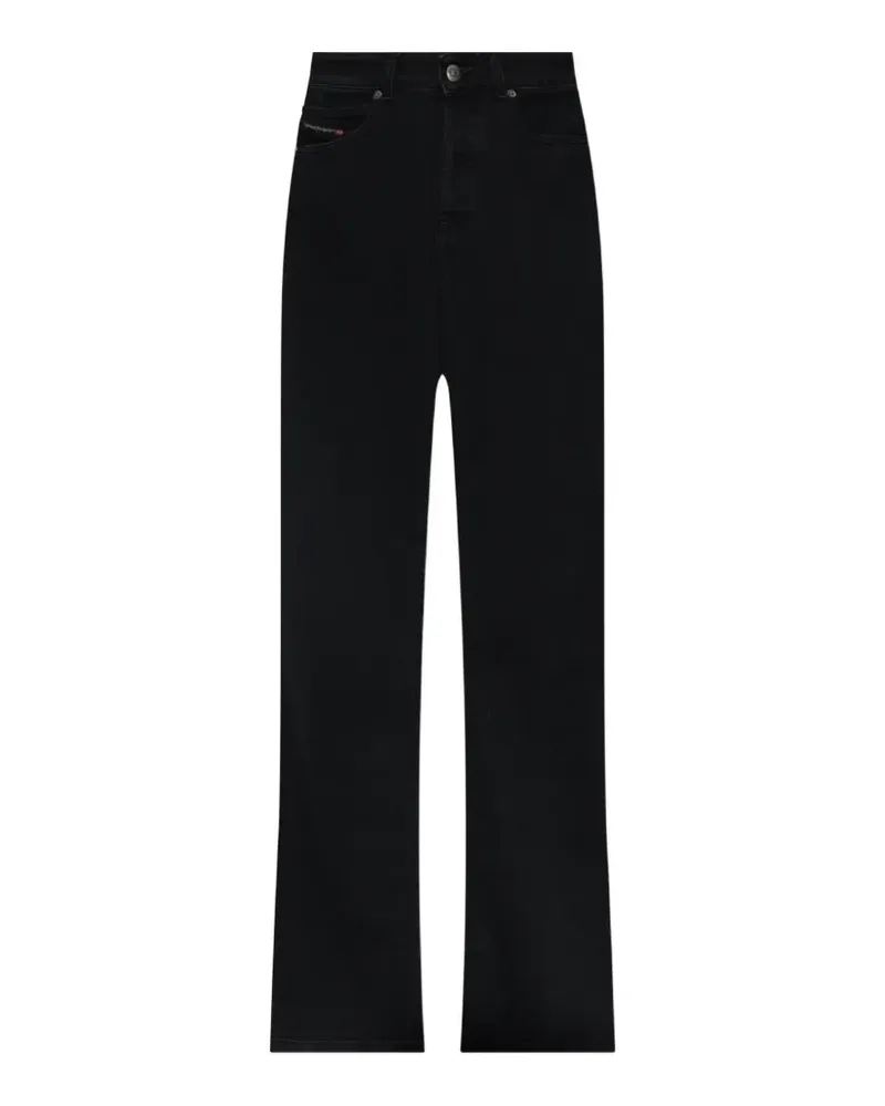 Diesel 1971 D-Sent Straight-Leg-Jeans - Schwarz Schwarz