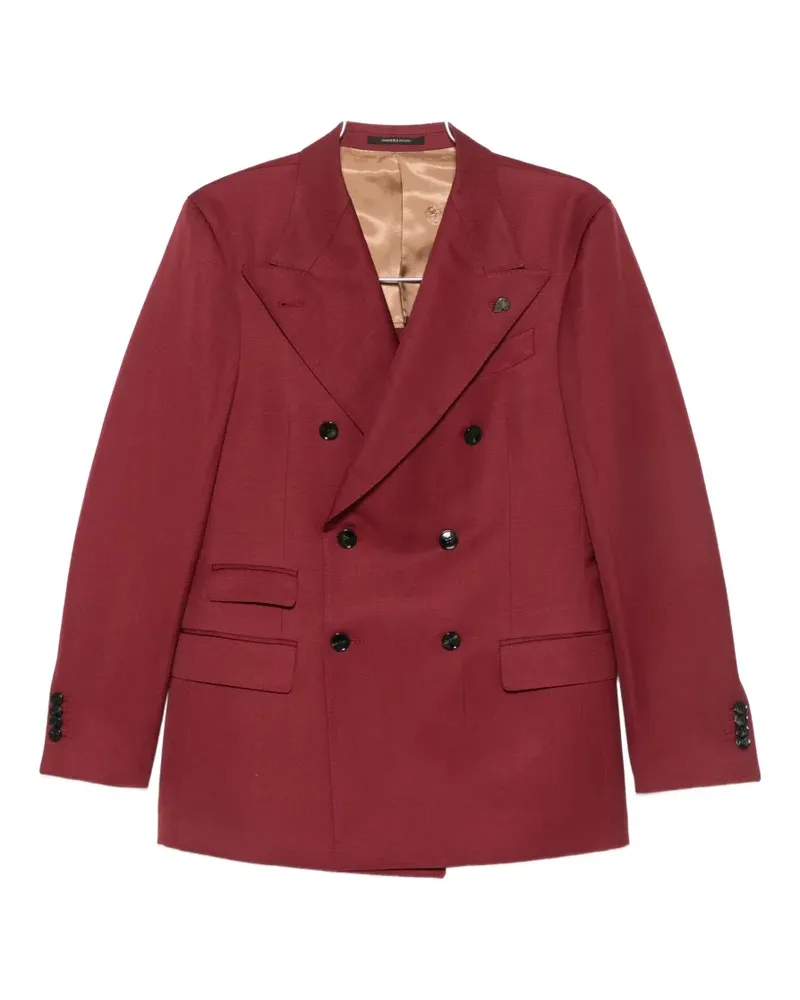 Gabriele Pasini peak-lapel double-breasted suit - Rot Rot