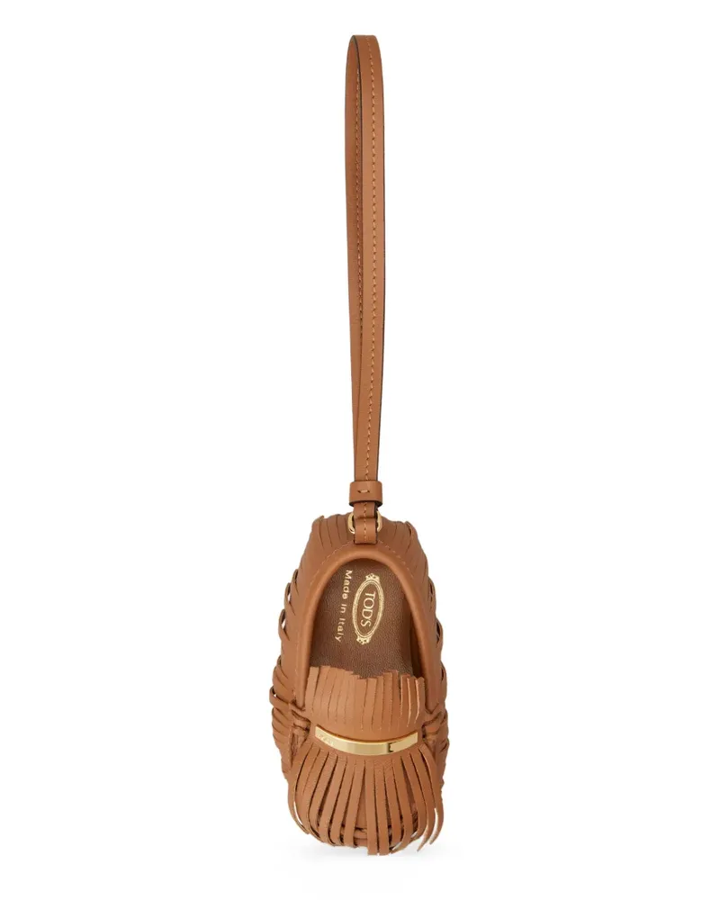 TOD'S Taschenanhänger aus Leder - Braun Braun