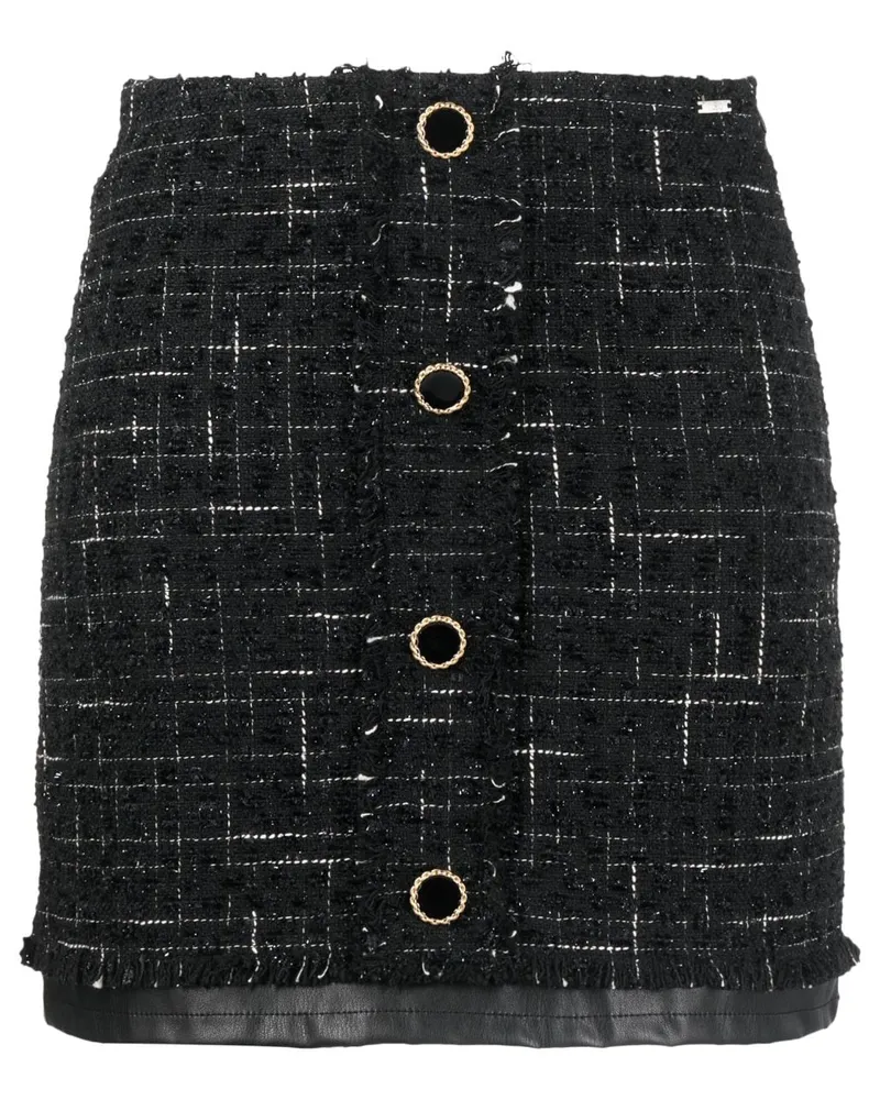 Liu Jo Rock im Layering-Look - Schwarz Schwarz