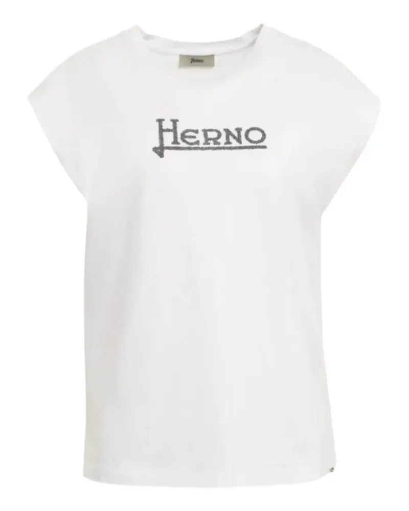 Herno logo T-shirt - Weiß Weiß