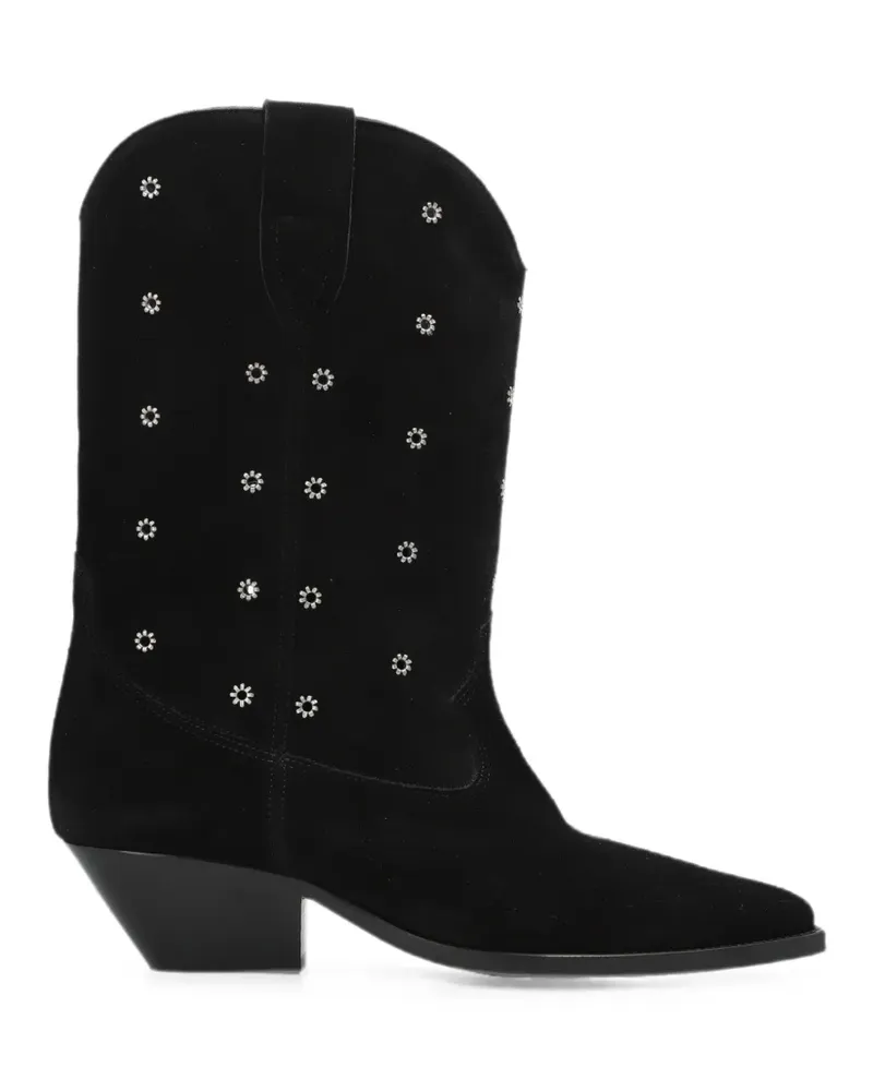 Isabel Marant Duerto crystal-embellished ankle boots - Schwarz Schwarz