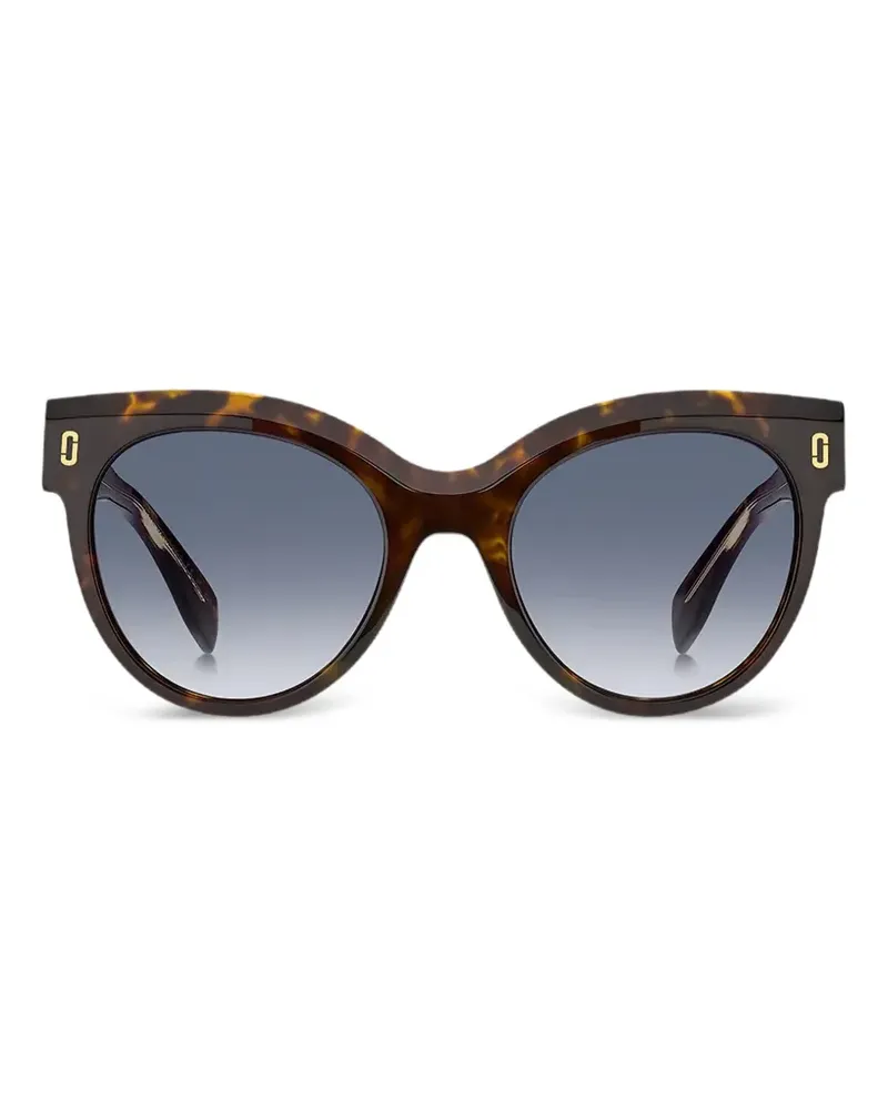 Marc Jacobs tortoiseshell-effect cat-eye sunglasses - Braun Braun