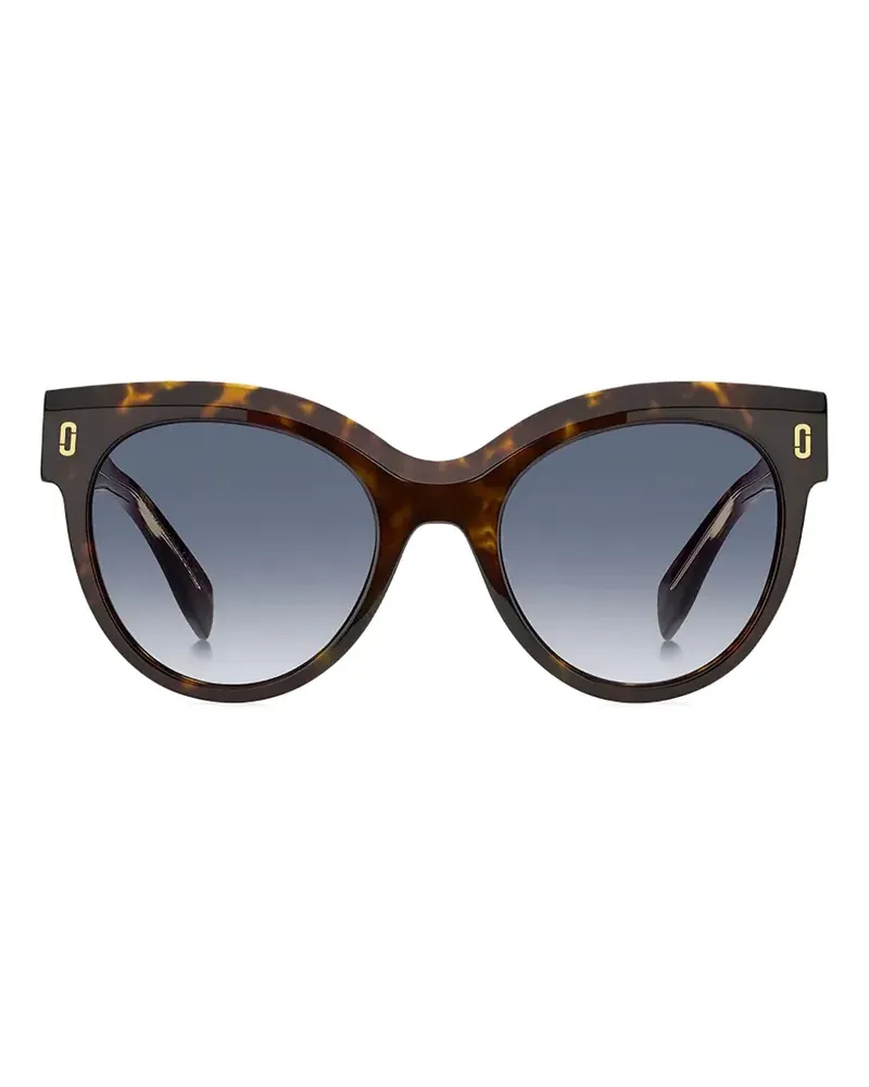Marc Jacobs tortoiseshell-effect cat-eye sunglasses - Braun Braun