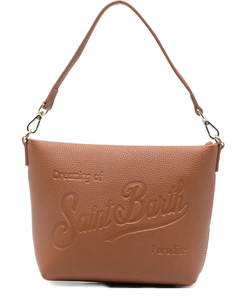 MC2 Saint Barth Aline Tote Bag mit Logo-Prägung - Braun Braun