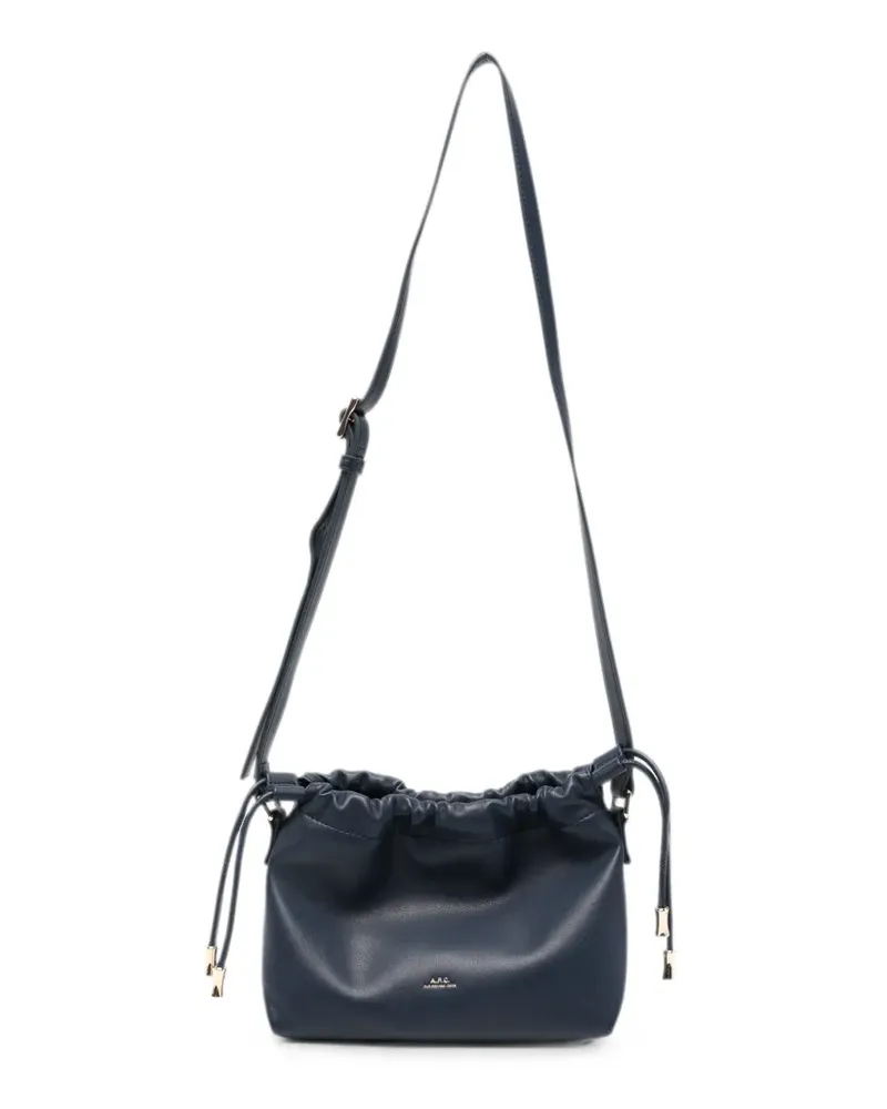 A.P.C. mini Ninon shoulder bag - Blau Blau